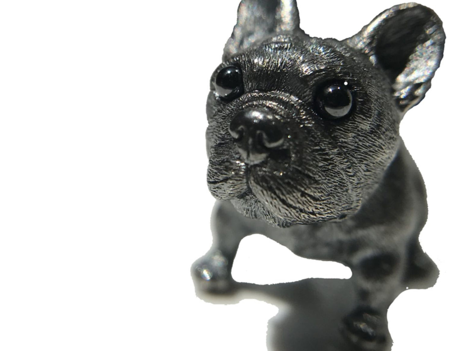 Sterling Silver French Bulldog Pendant