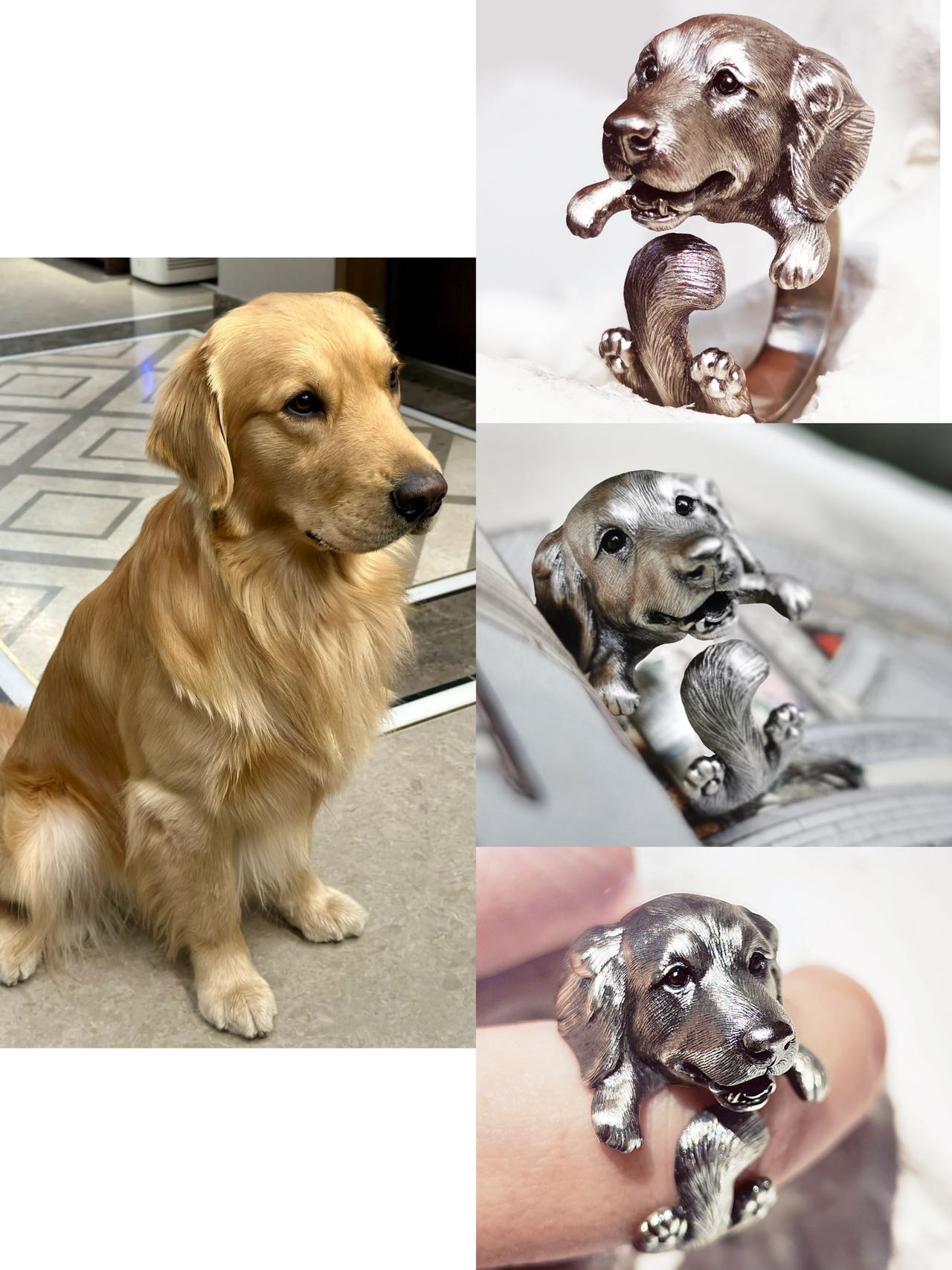 Custom Sterling Silver Ring– Made From Your Photo