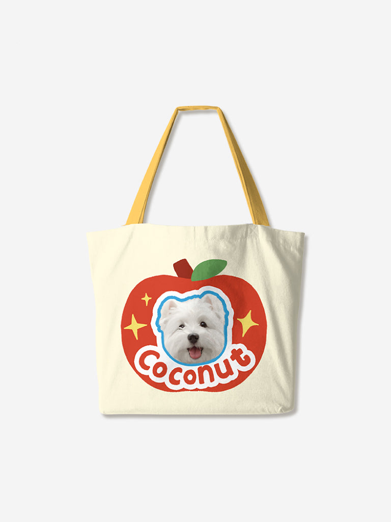 Custom Pet Canvas Tote Bag