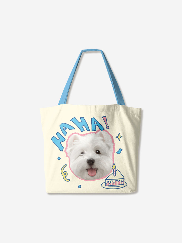 Custom Pet Canvas Tote Bag