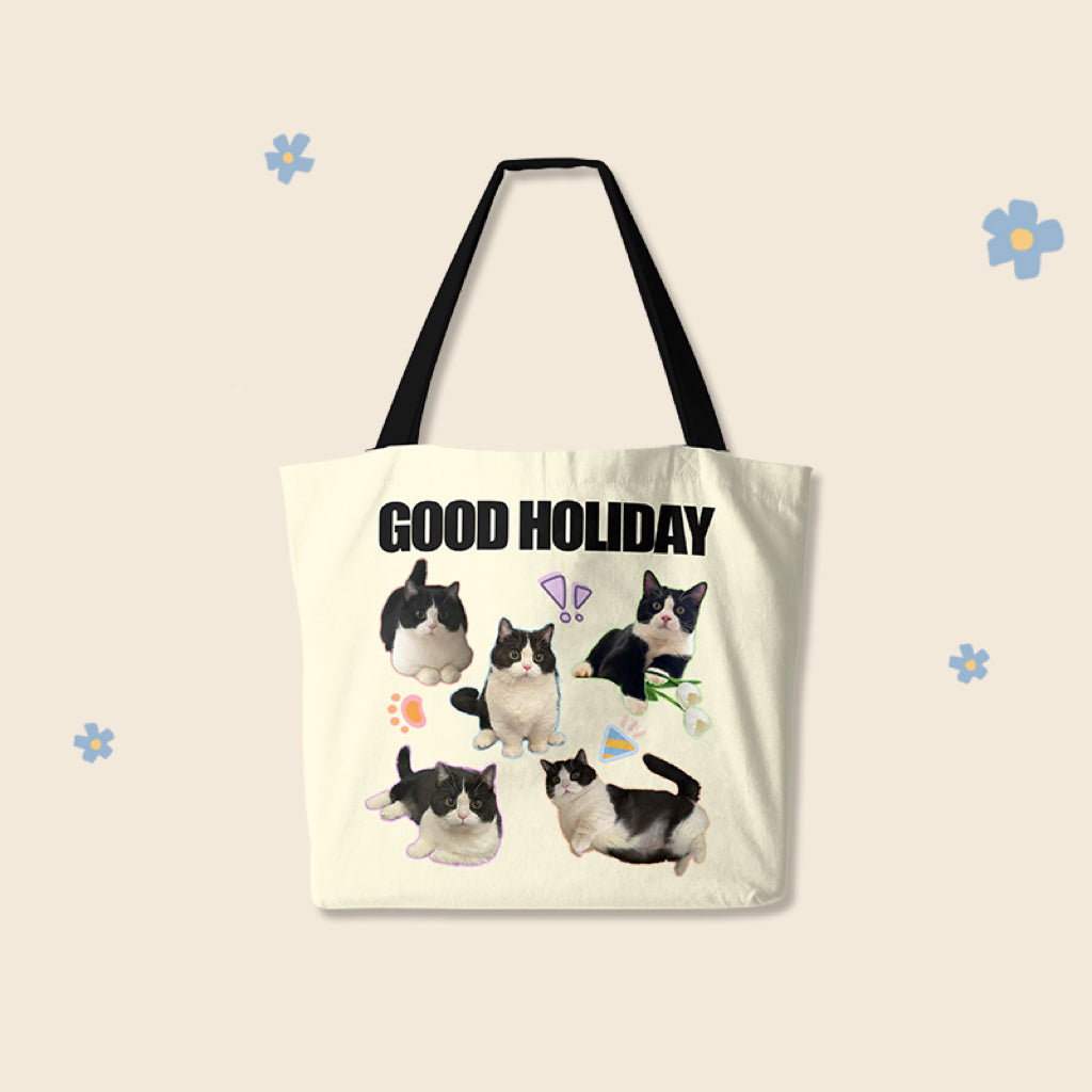 Custom Pet Canvas Tote Bag