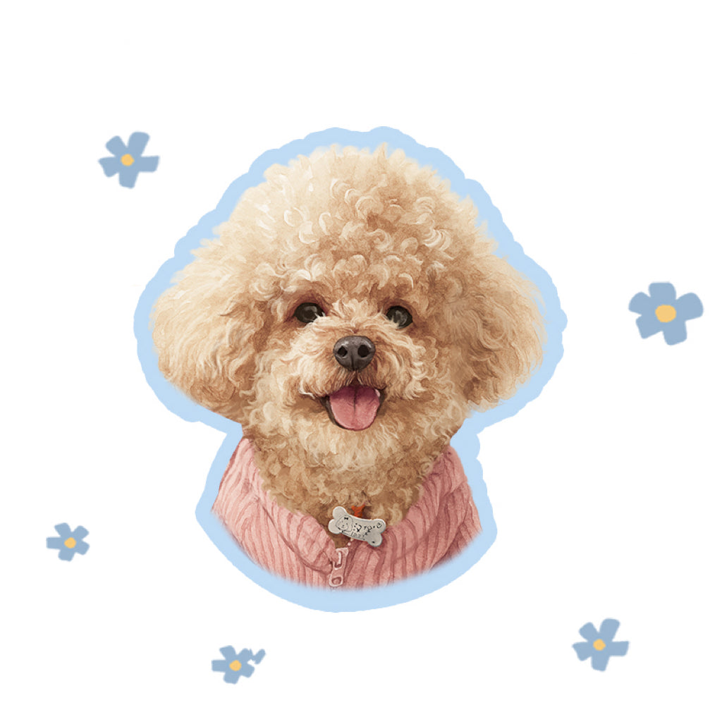 Custom Hand-Drawn Pet Portrait
