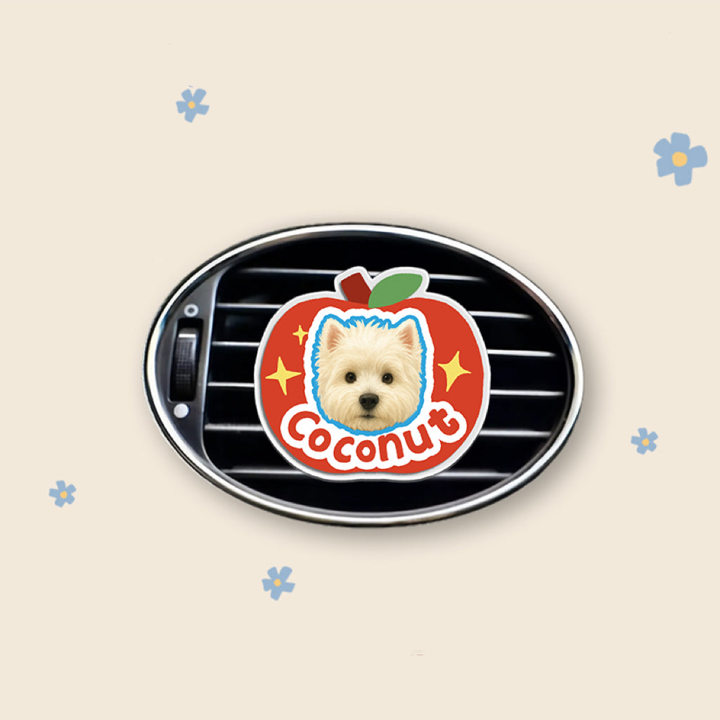 Custom Pet Car Air Vent Perfume Clip
