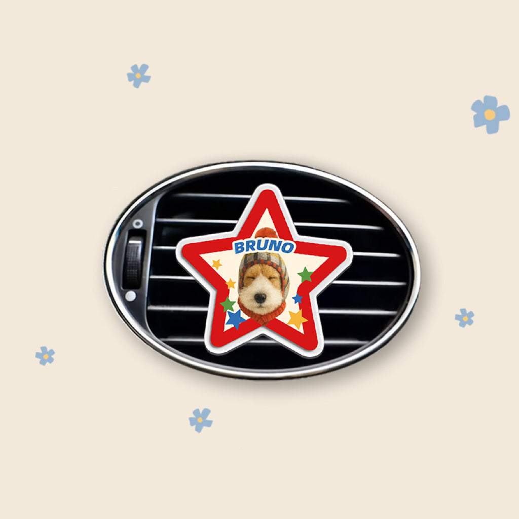 Custom Pet Car Air Vent Perfume Clip