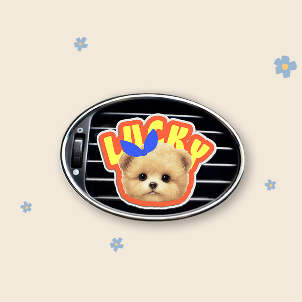 Custom Pet Car Air Vent Perfume Clip