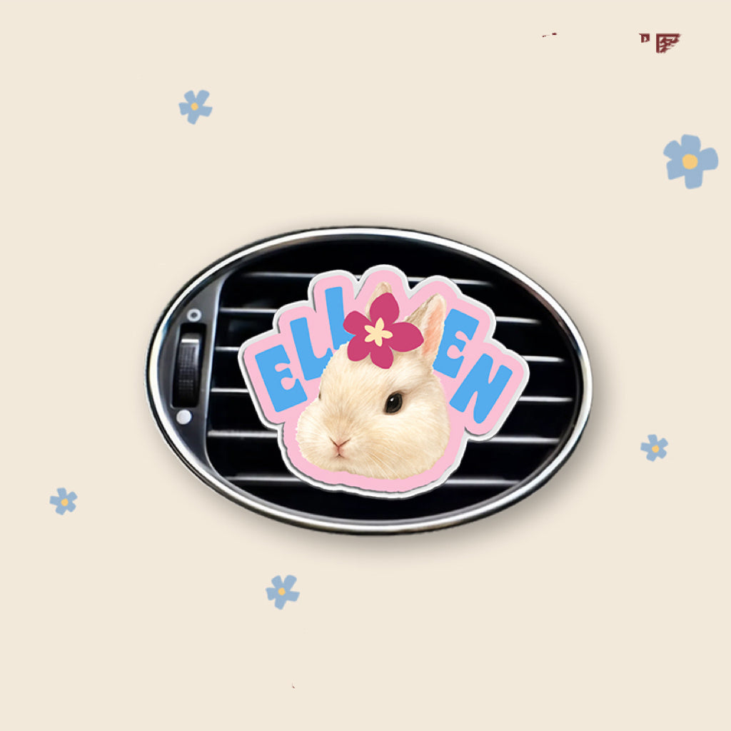 Custom Pet Car Air Vent Perfume Clip