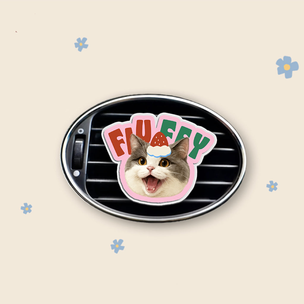 Custom Pet Car Air Vent Perfume Clip