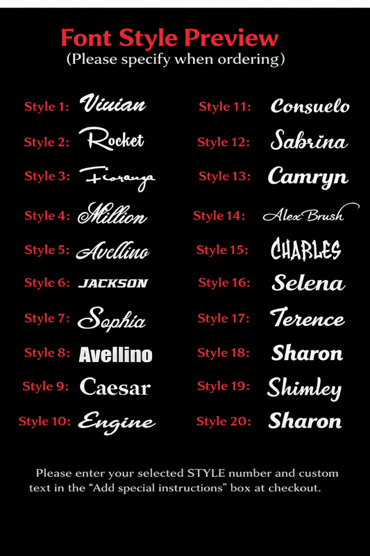 Custom 3D Letter Car Emblem