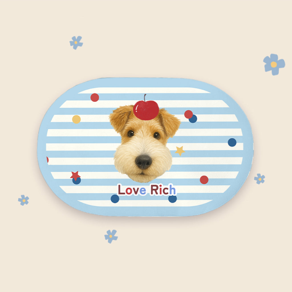 Custom Pet Bowl Mats