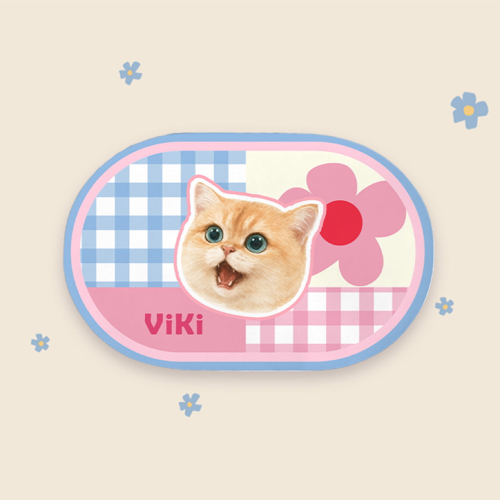 Custom Pet Bowl Mats