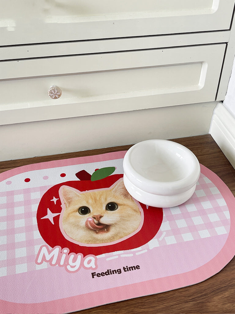 Custom Pet Bowl Mats